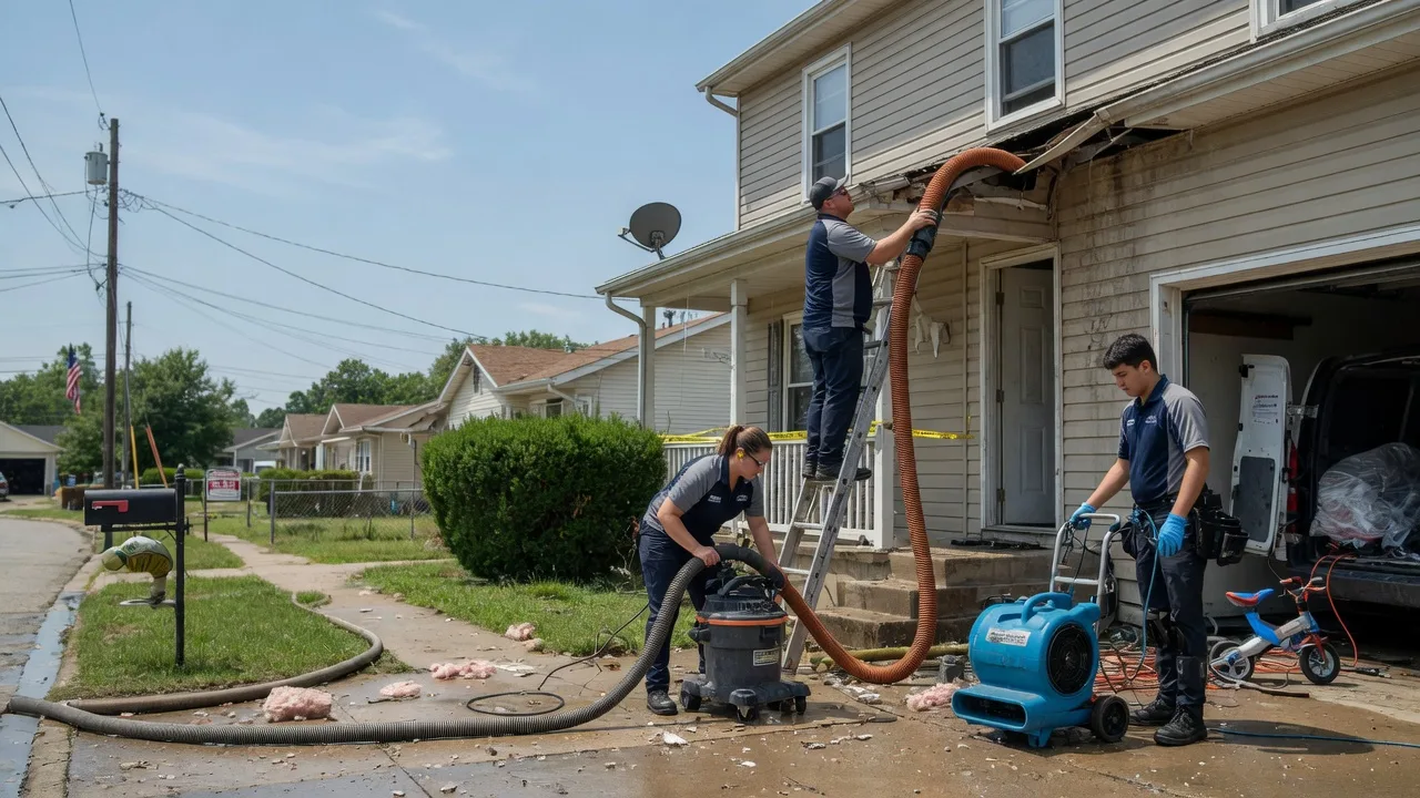 Water Damage Restoration in Courtland, MS near me
